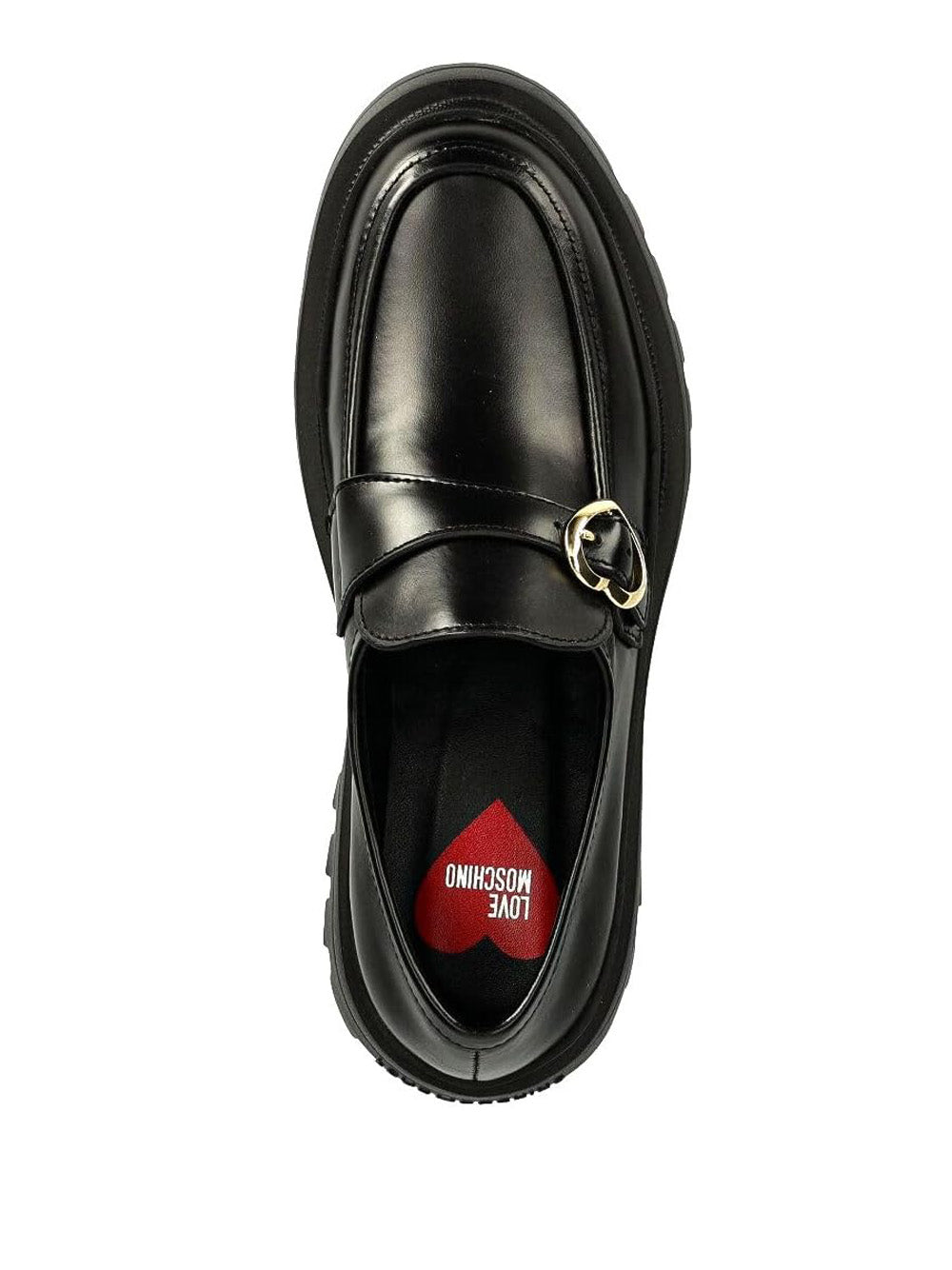 Love MOSCHINO Mocassini Donna - modello JA10275G1LIA0000 Nero