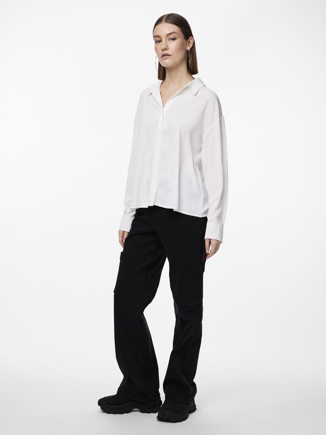 PIECES Camicia Donna - modello 17146430 Giallo