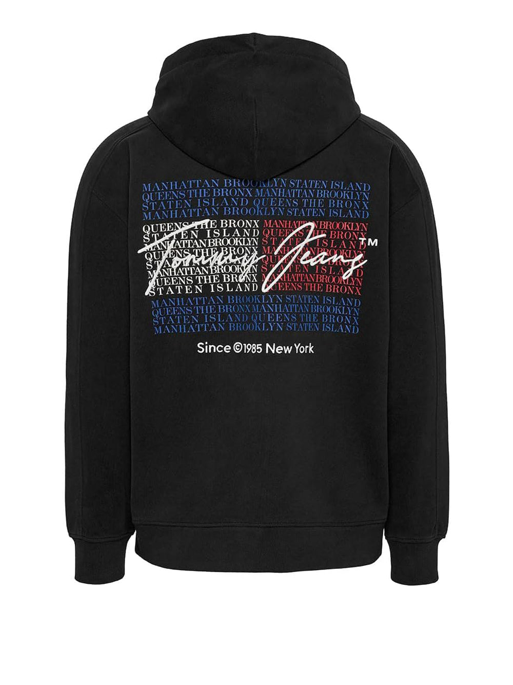 TOMMY HILFIGER Felpa Uomo - modello DM0DM19239 Nero