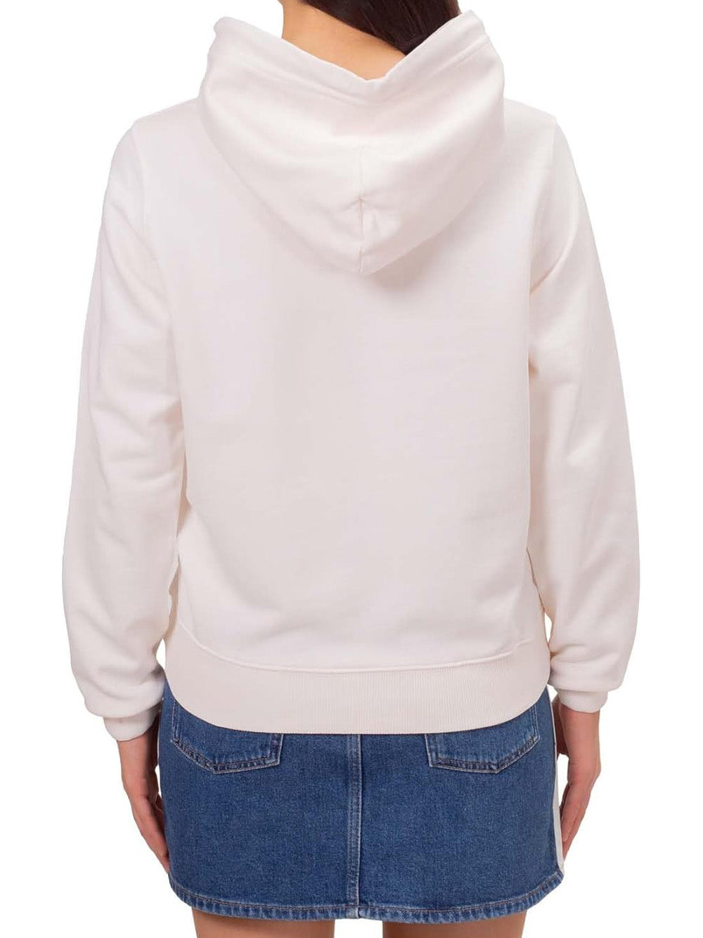 TOMMY HILFIGER Felpa Donna - modello DW0DW18654 Bianco