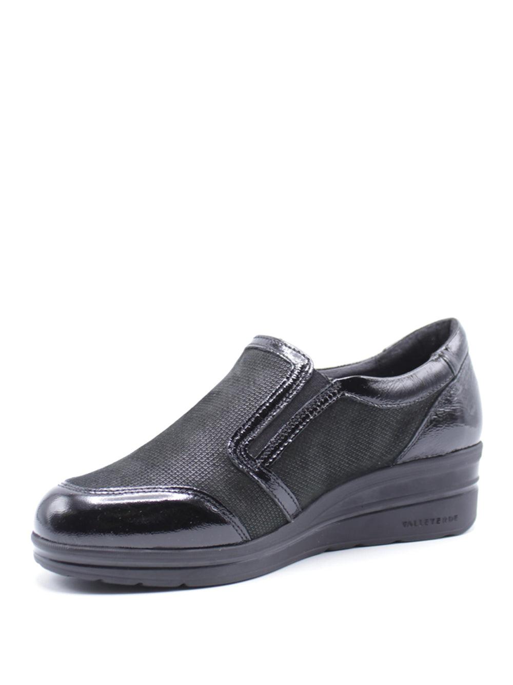 VALLEVERDE Sneakers con zeppa Donna - modello 36207 Nero