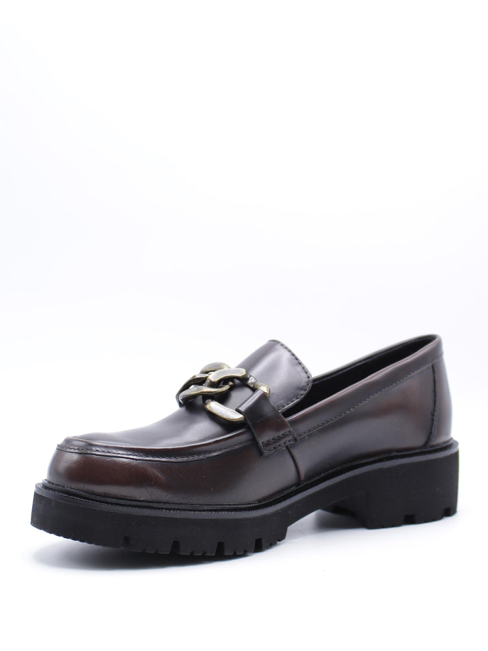 VALLEVERDE Mocassini con tacco Donna - Testa di moro modello 36243 Marrone