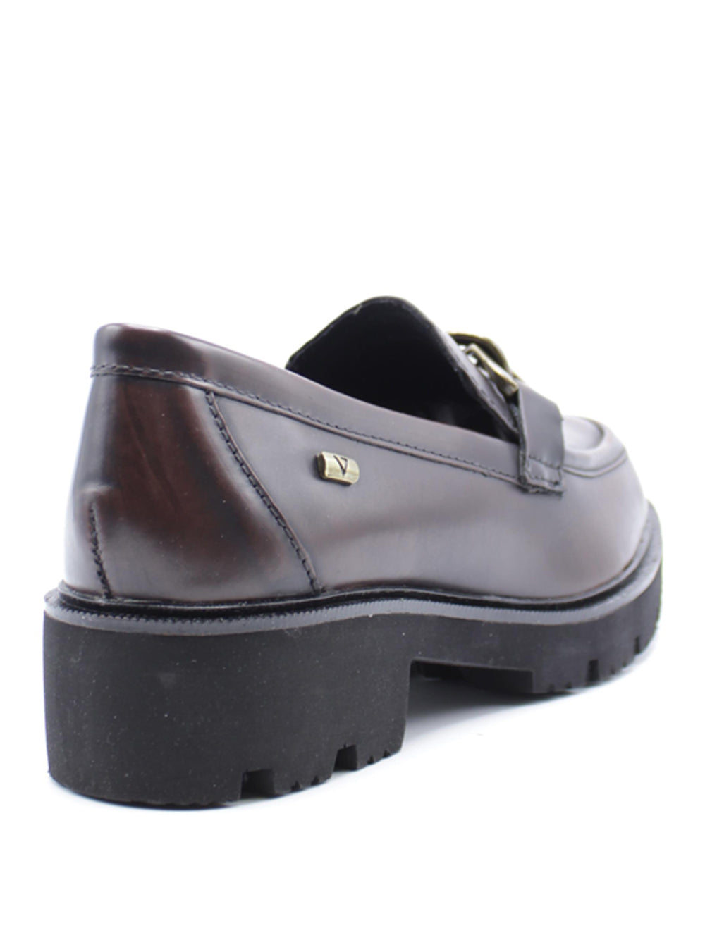 VALLEVERDE Mocassini con tacco Donna - Testa di moro modello 36243 Marrone