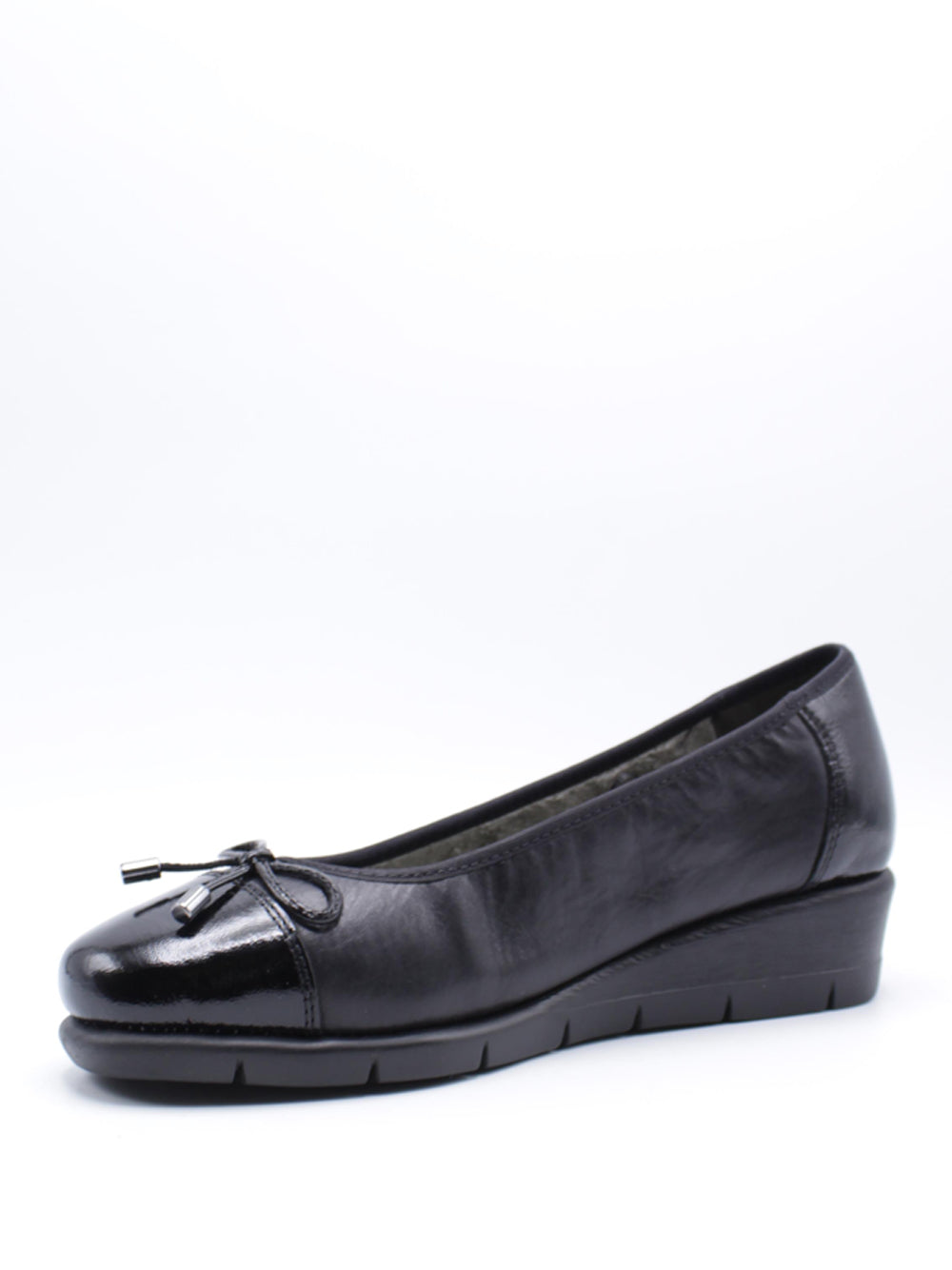 VALLEVERDE Mocassini con zeppa Donna - modello VS10202 Nero