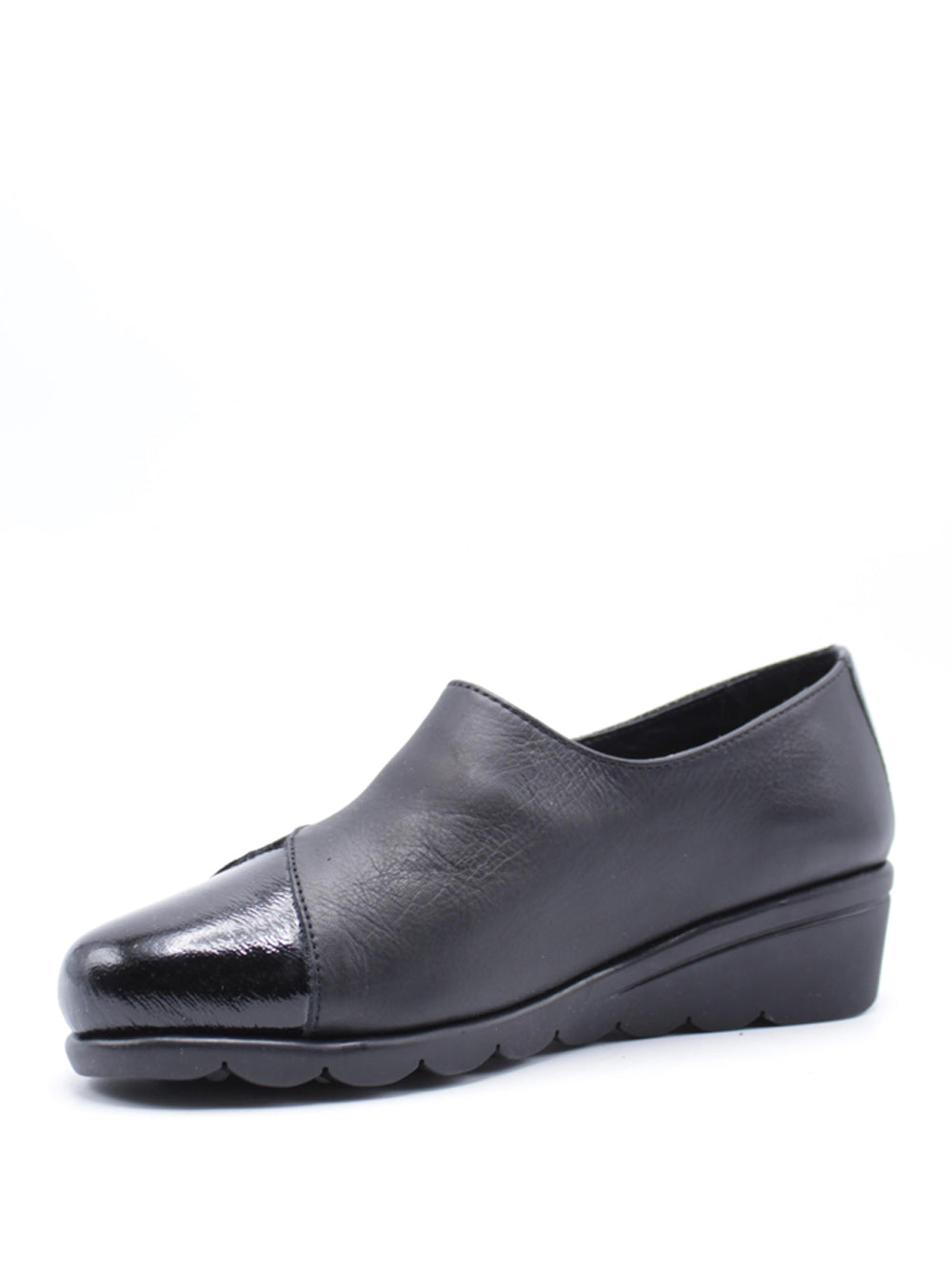 VALLEVERDE Mocassini con zeppa Donna - modello VS10304 Nero