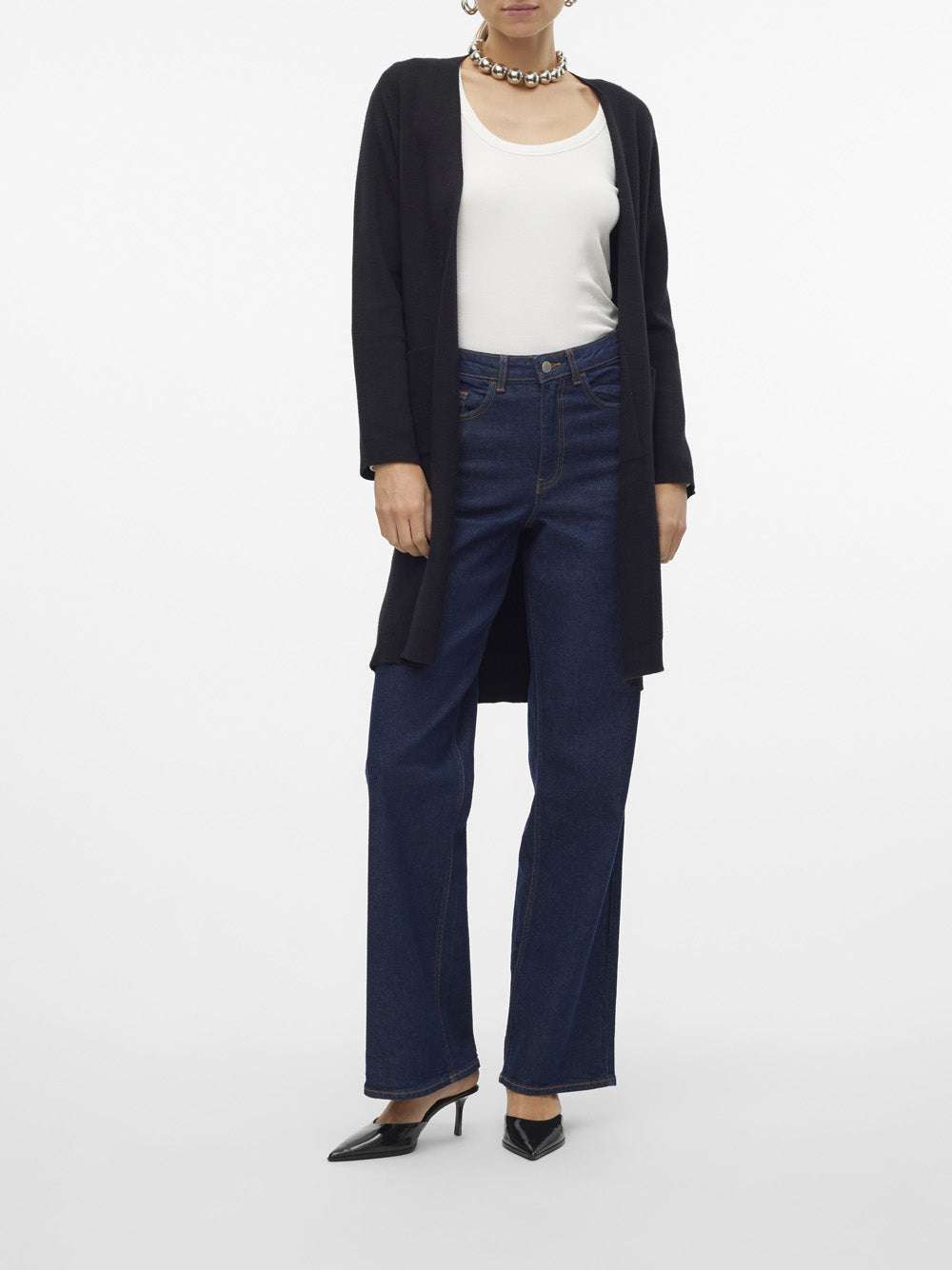 VERO MODA Cardigan Donna - modello 10309316 Nero