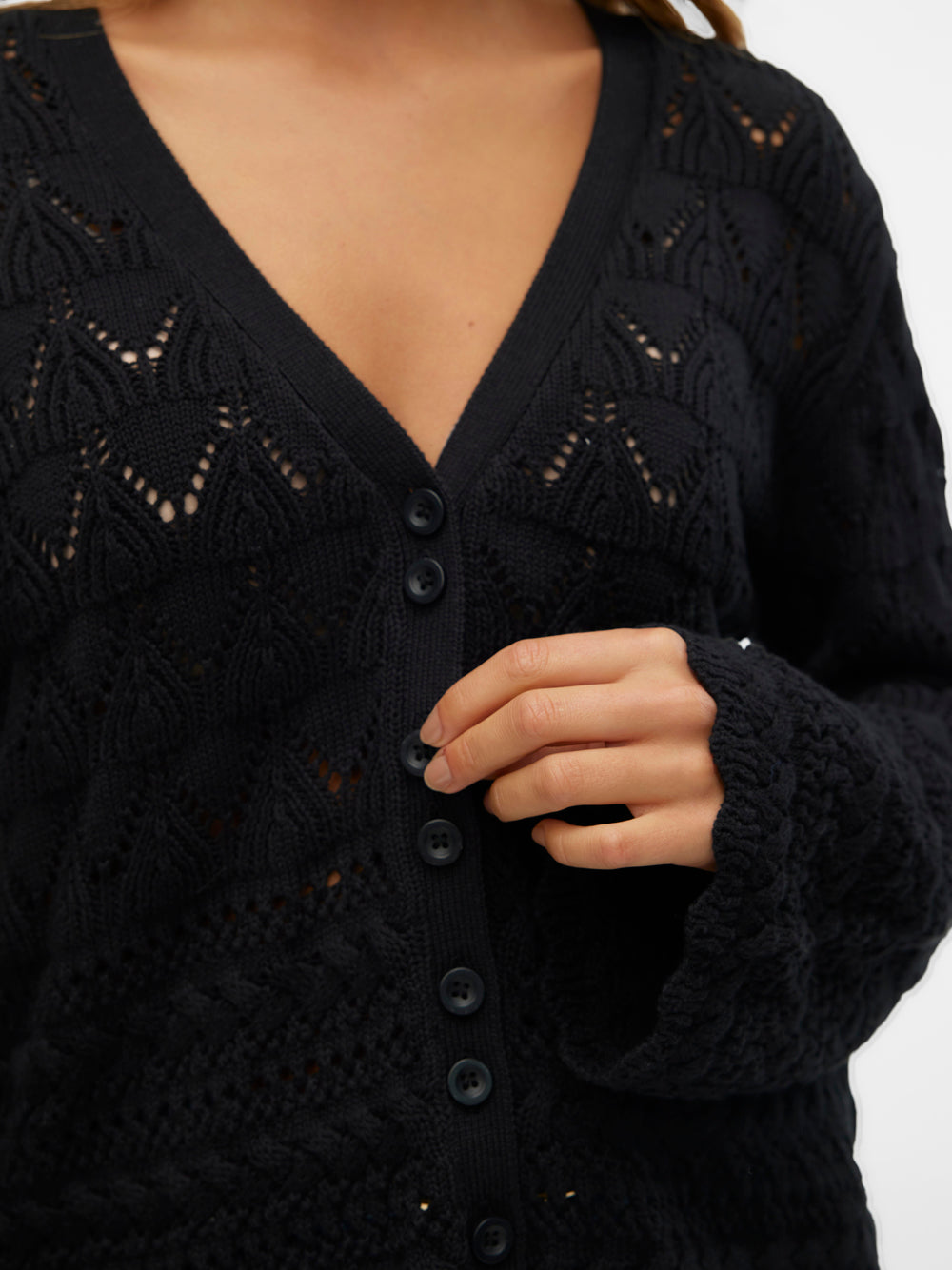 VERO MODA Cardigan Donna - modello 10310863 Nero