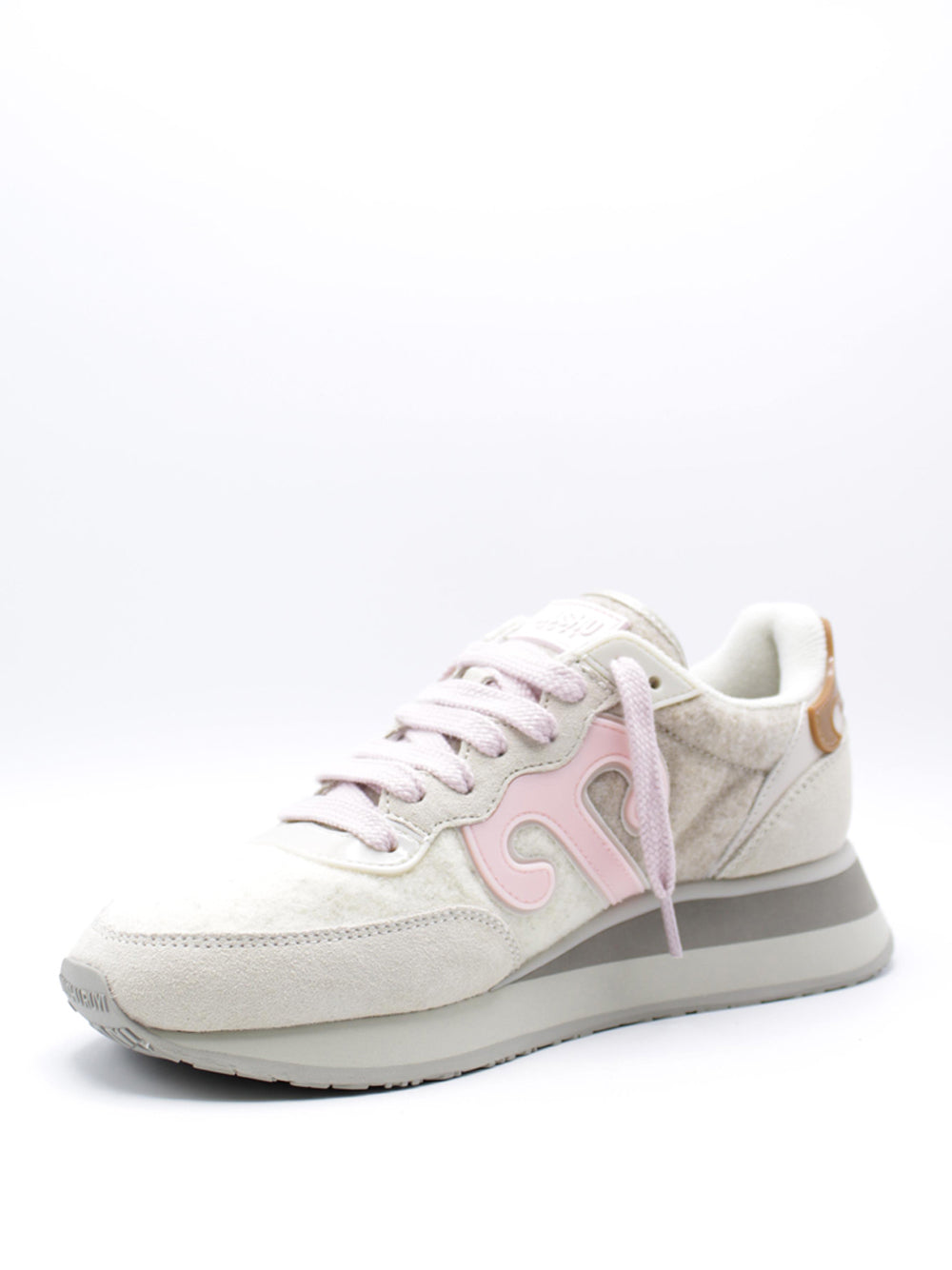 WUSHU Sneakers Donna - modello 100025 Beige