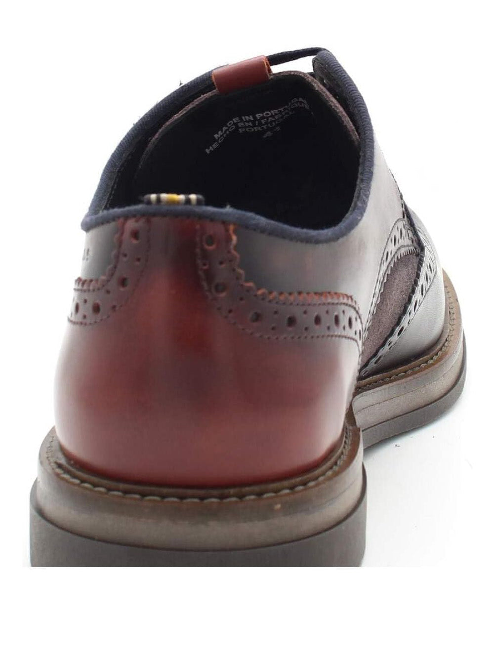 AMBITIOUS Scarpe Stringate duilio Uomo - Testa di moro modello 12391C-6811AM Marrone