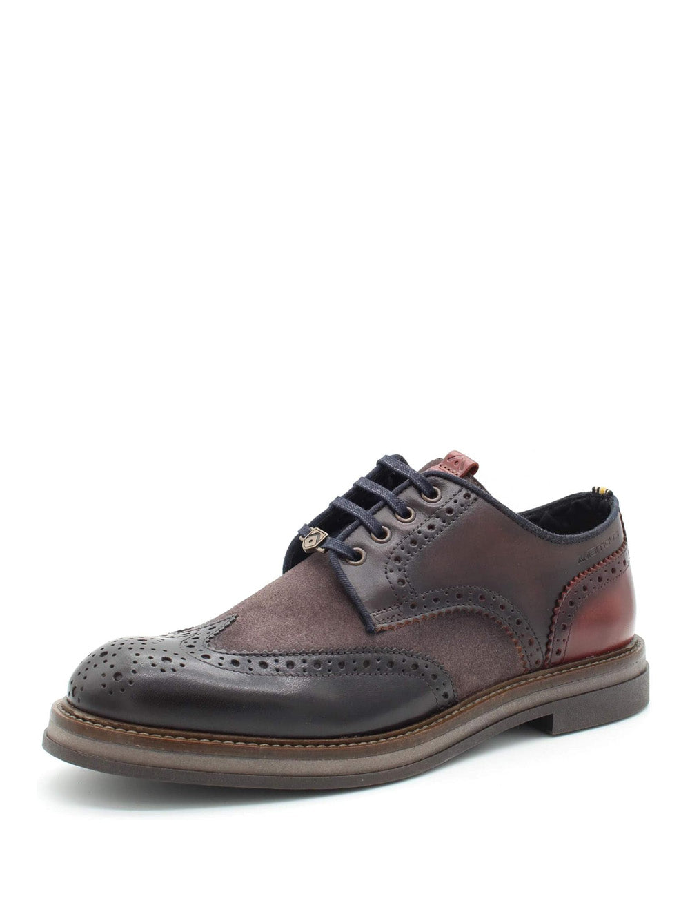 AMBITIOUS Scarpe Stringate duilio Uomo - Testa di moro modello 12391C-6811AM Marrone