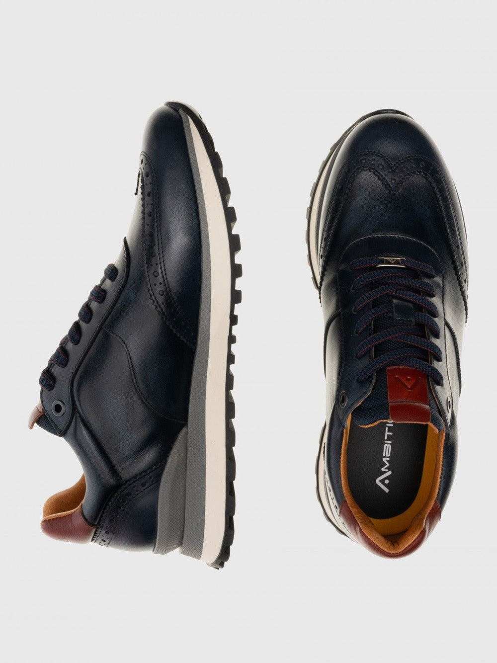 AMBITIOUS Sneakers plantare estraibile Uomo - modello 13139-5909AM Blu