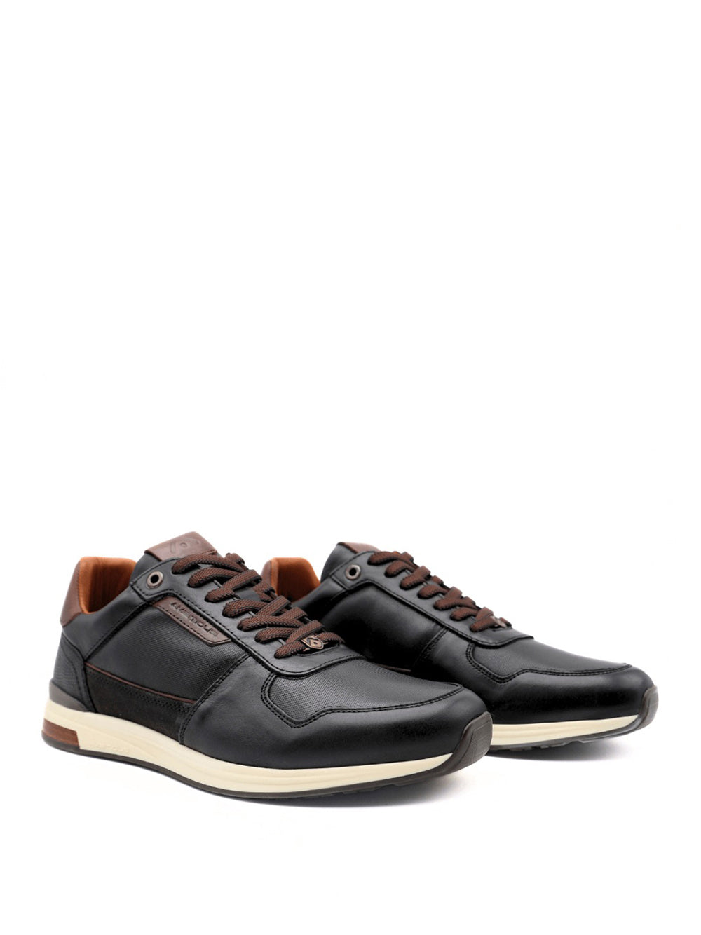 AMBITIOUS Sneakers Uomo - modello 14021A-6583AM Nero