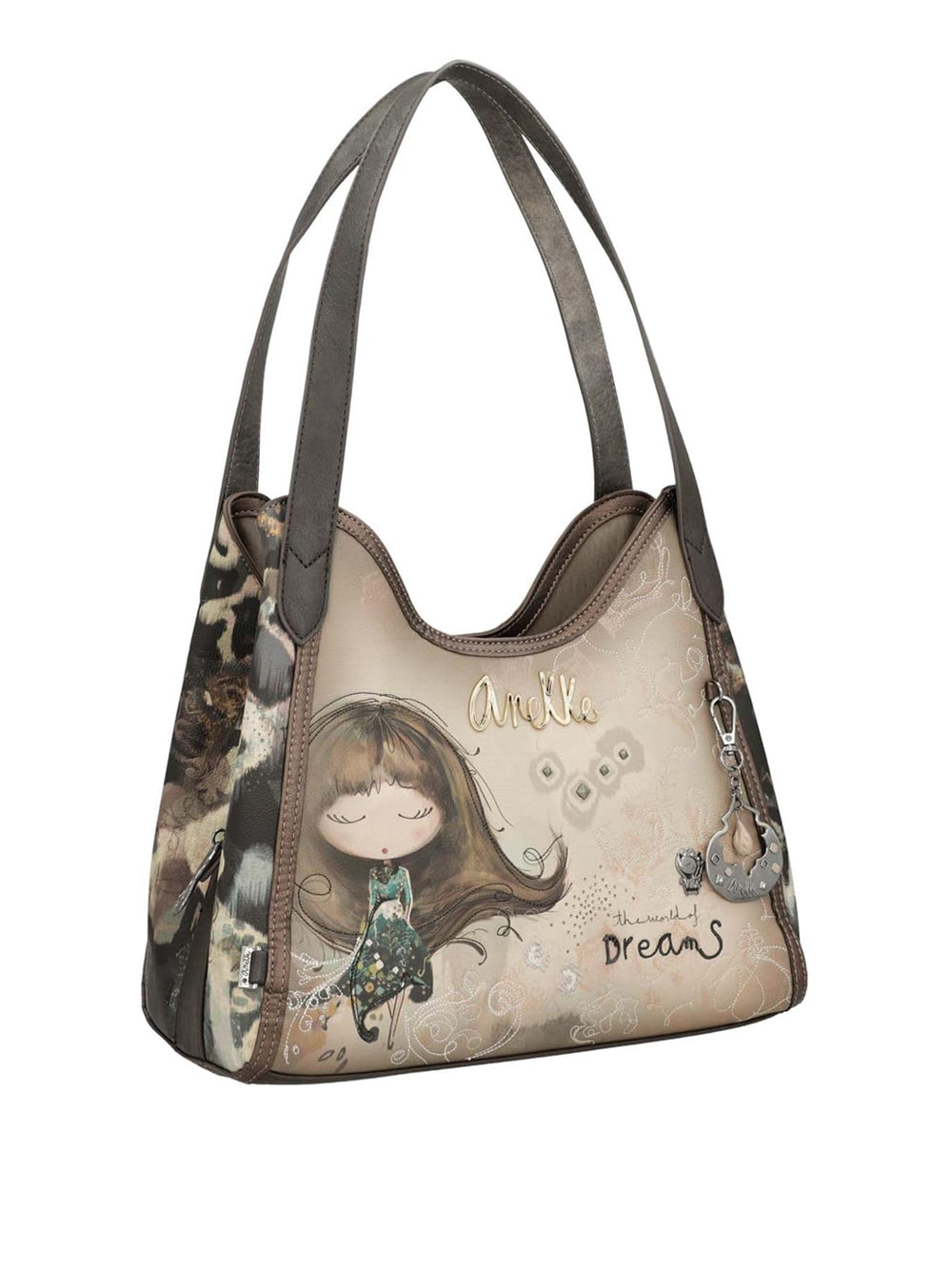 ANEKKE Borsa a Spalla Donna - modello 41702-203 Beige