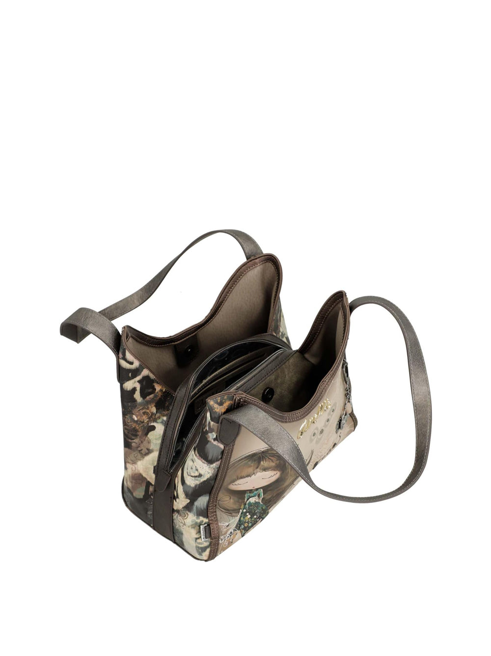 ANEKKE Borsa a Spalla Donna - modello 41702-203 Beige