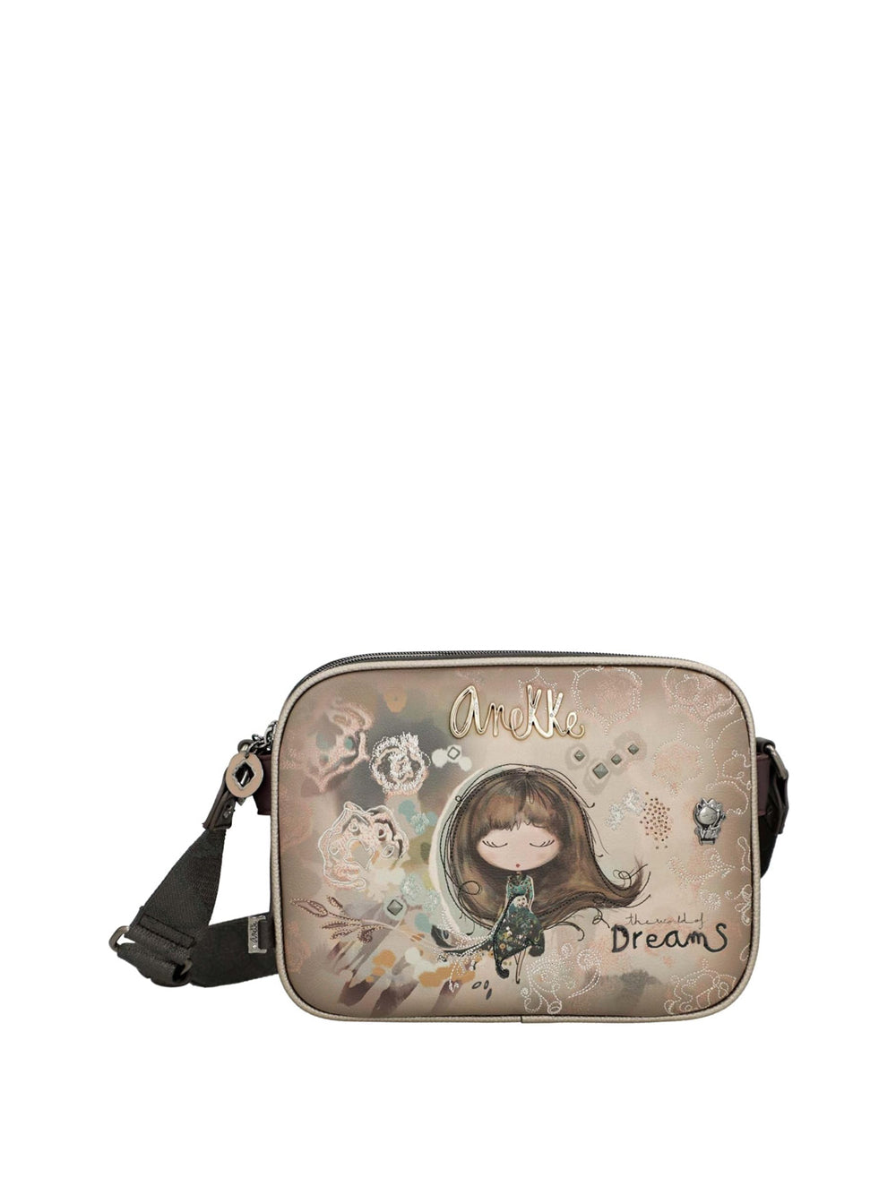 ANEKKE Borsa a Tracolla Donna - modello 41703-188 Beige