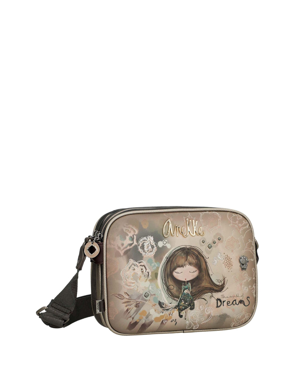 ANEKKE Borsa a Tracolla Donna - modello 41703-188 Beige