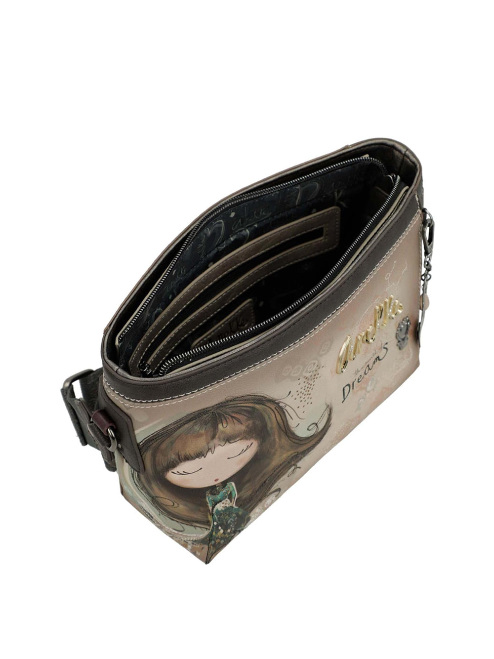 ANEKKE Borsa a Tracolla Donna - modello 41703-493 Beige