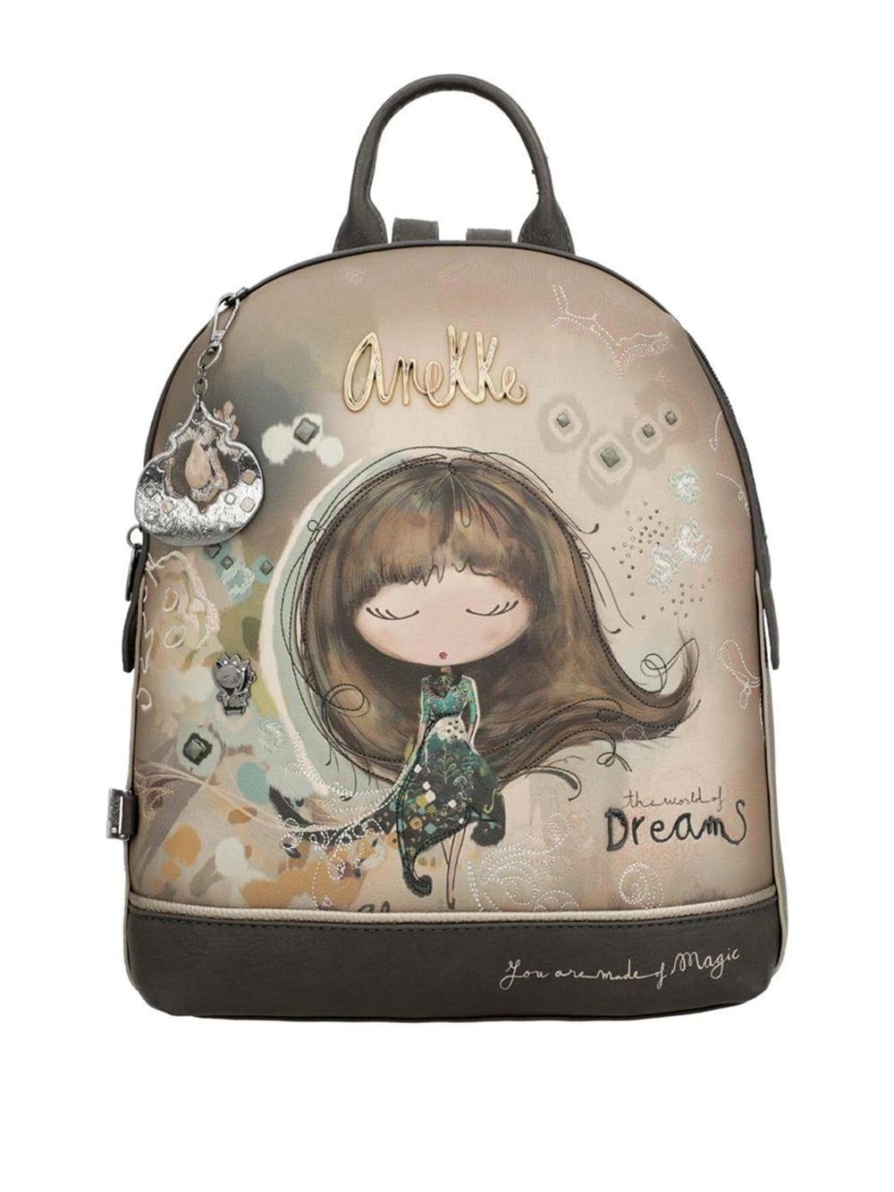 ANEKKE Borsa a Zainetto Donna - modello 41705-295 Beige