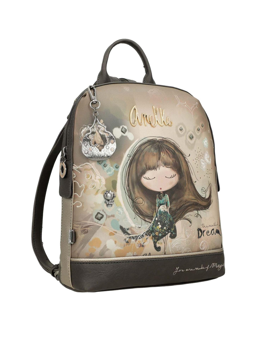ANEKKE Borsa a Zainetto Donna - modello 41705-295 Beige