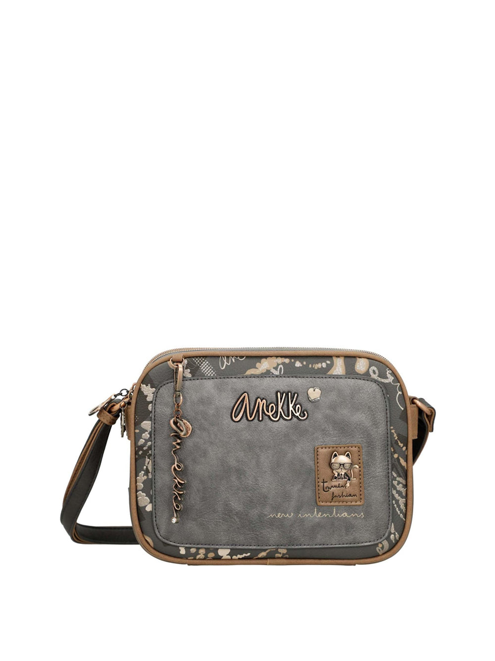 ANEKKE Borsa a Tracolla Donna - modello 41783-188 Grigio
