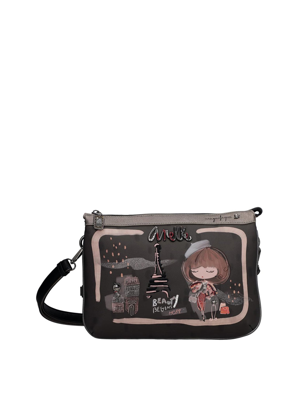 ANEKKE Borsa a Tracolla Donna - modello 41803-174 Marrone