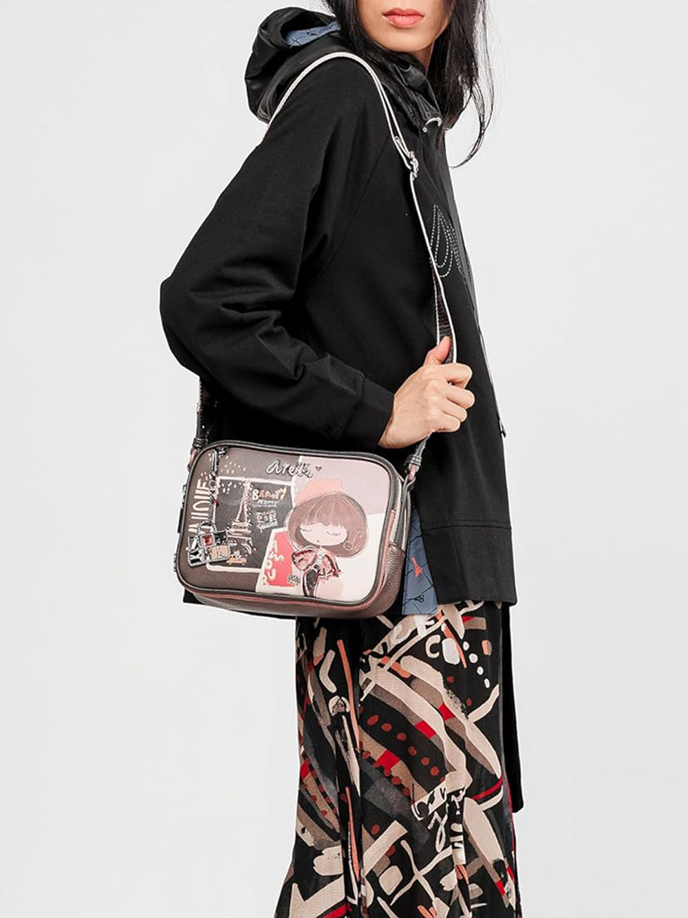 ANEKKE Borsa a Tracolla Donna - Multicolor modello 41803-183 Multicolore