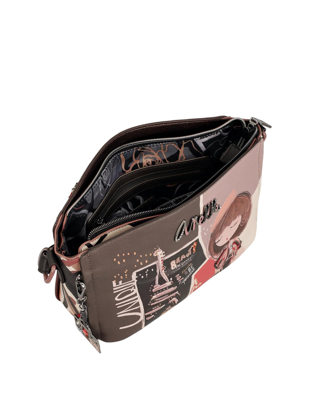 ANEKKE Borsa a Tracolla Donna - Multicolor modello 41803-513 Multicolore