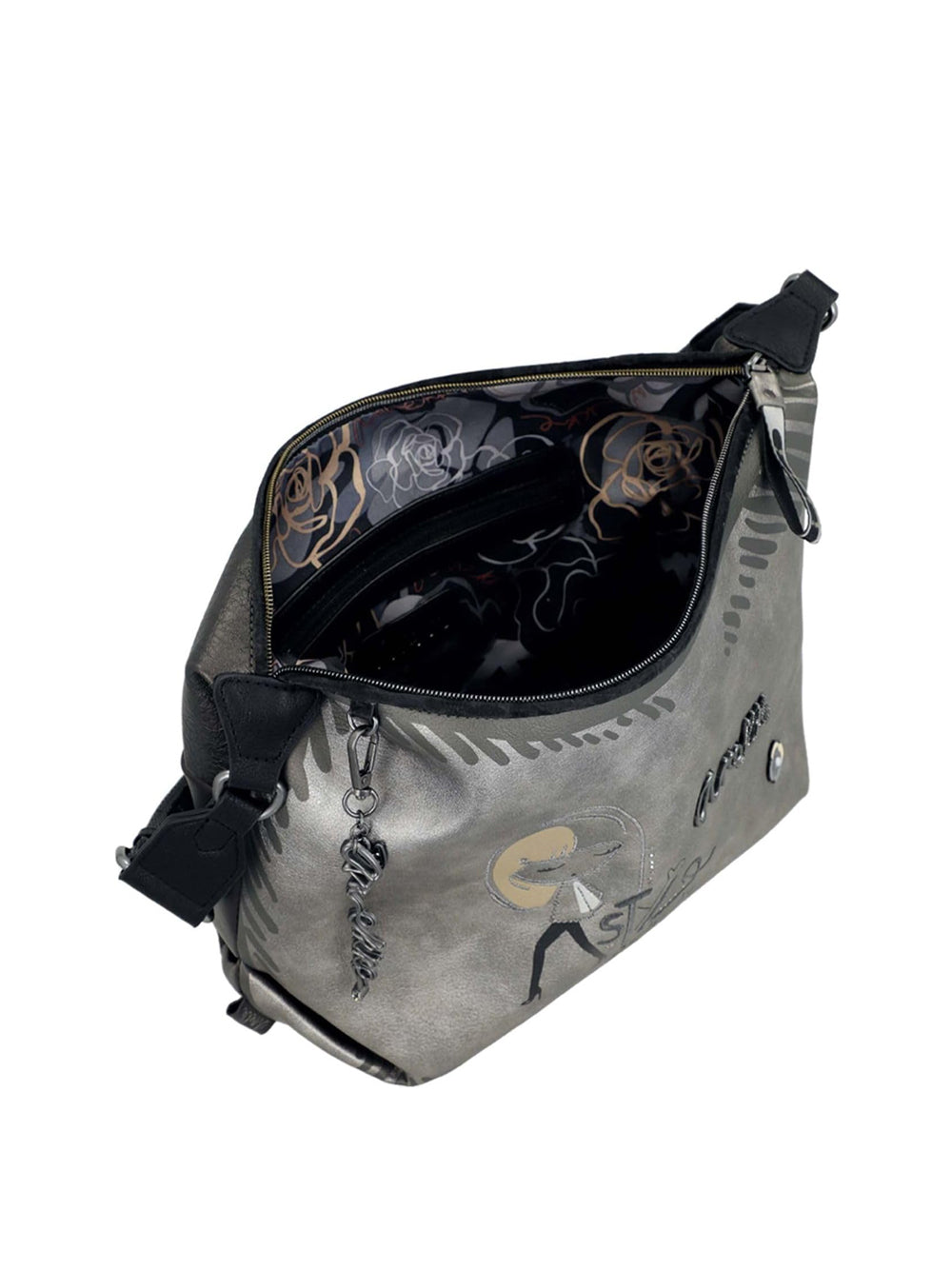 ANEKKE Borsa a Tracolla Donna - modello 41863-521 Grigio