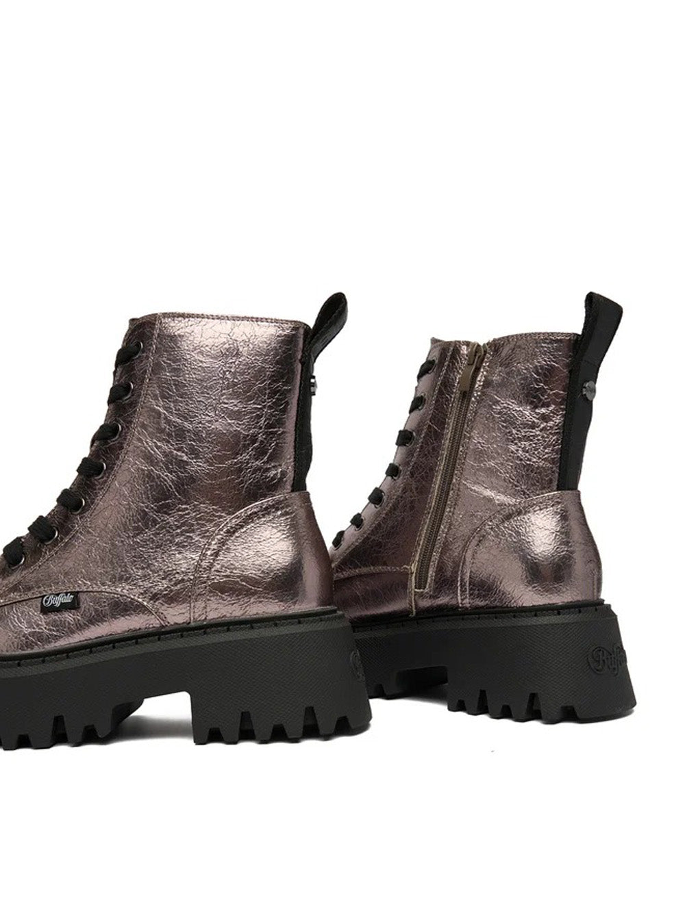 BUFFALO Stivaletti anfibio Donna - modello 1622596 Grigio