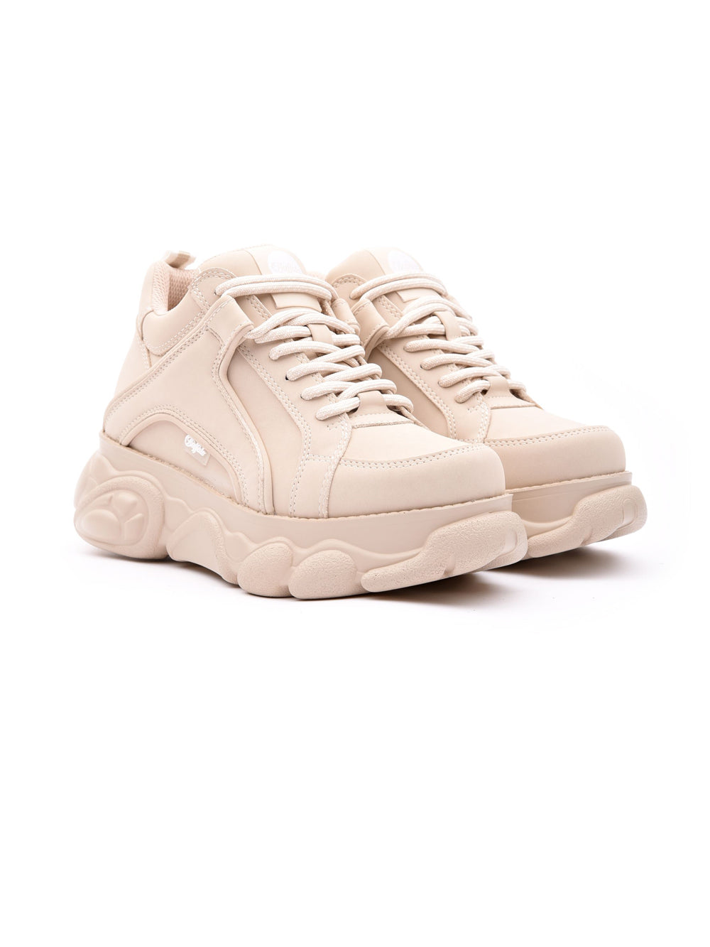 BUFFALO Sneakers platform Donna - modello 1630396 Beige