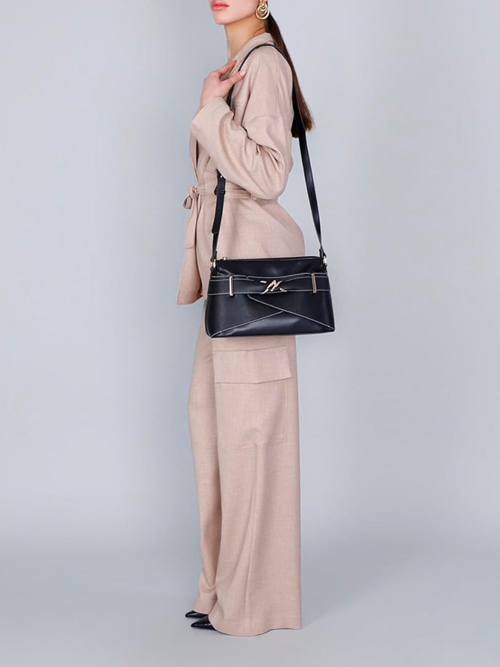 CafèNoir CAFE'NOIR Borsa a Tracolla Donna - modello C3WG0919 Nero