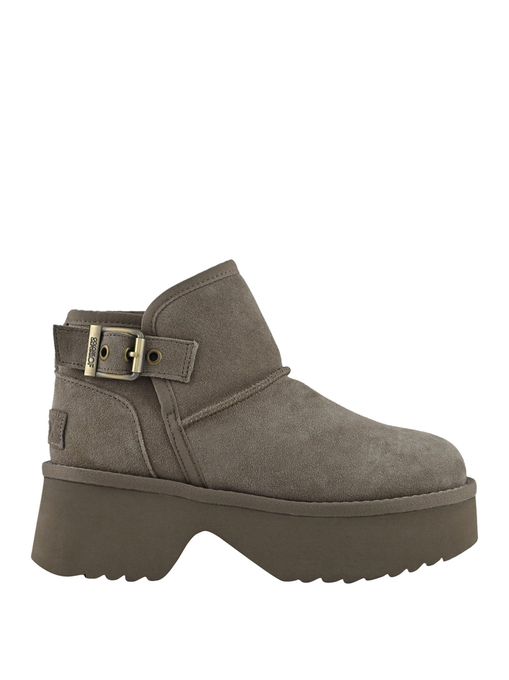 COLORS OF CALIFORNIA Stivaletti platform Donna - Taupe modello HC.HELEN01 Marrone