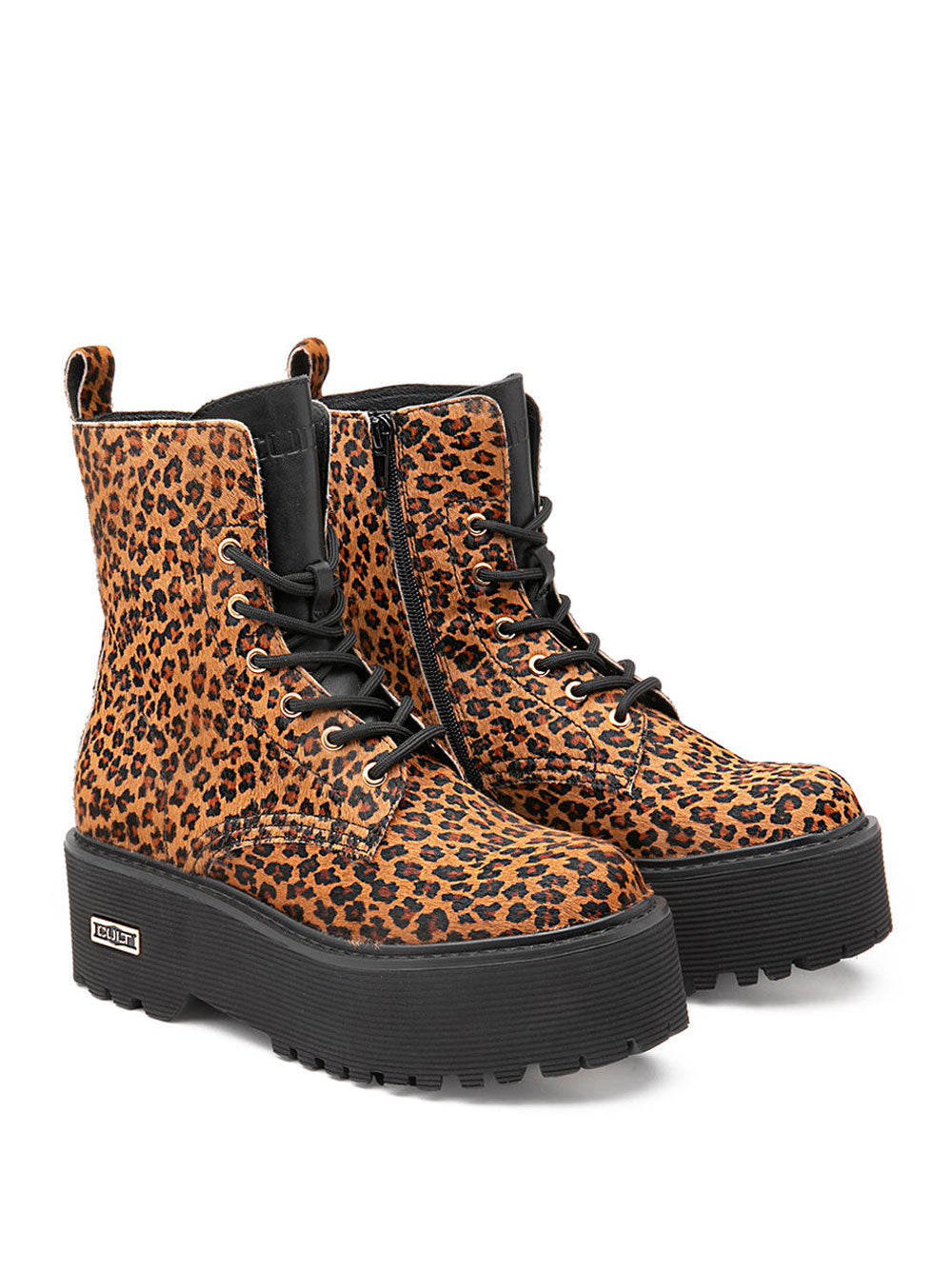 CULT Stivaletti platform Donna - Maculato modello CLW346003 Multicolore