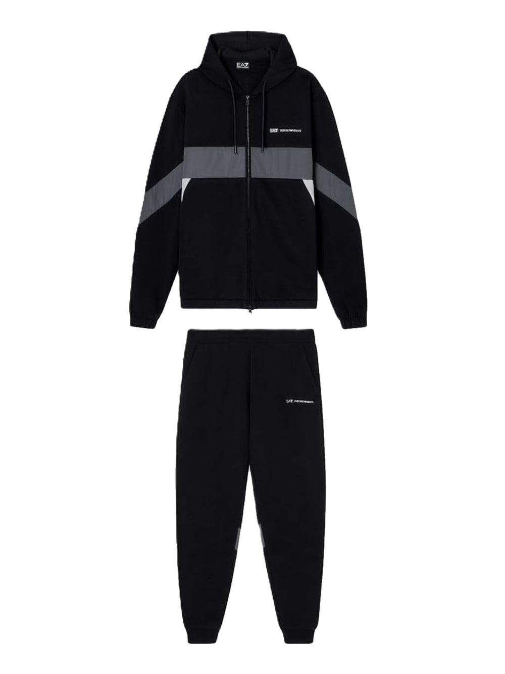 EA7 Tuta Uomo - modello 7M000940AF10377 Nero