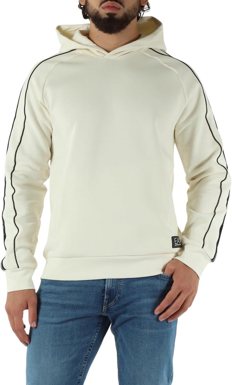 EA7 Felpa Uomo - modello 7M000972AF10377 Bianco
