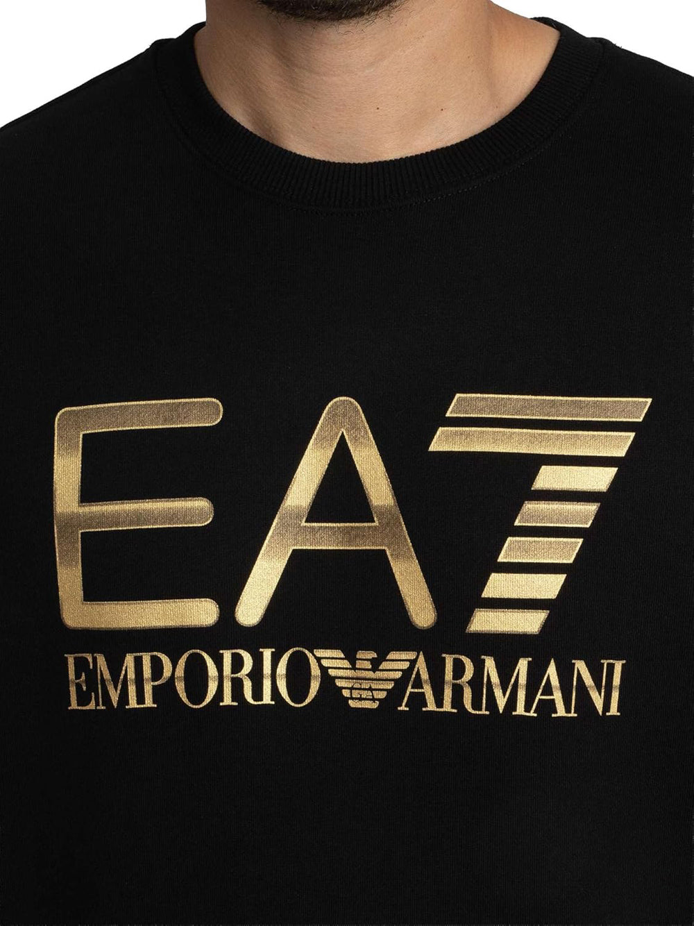 EA7 Felpa Uomo - modello 7M001191AF17787 Nero