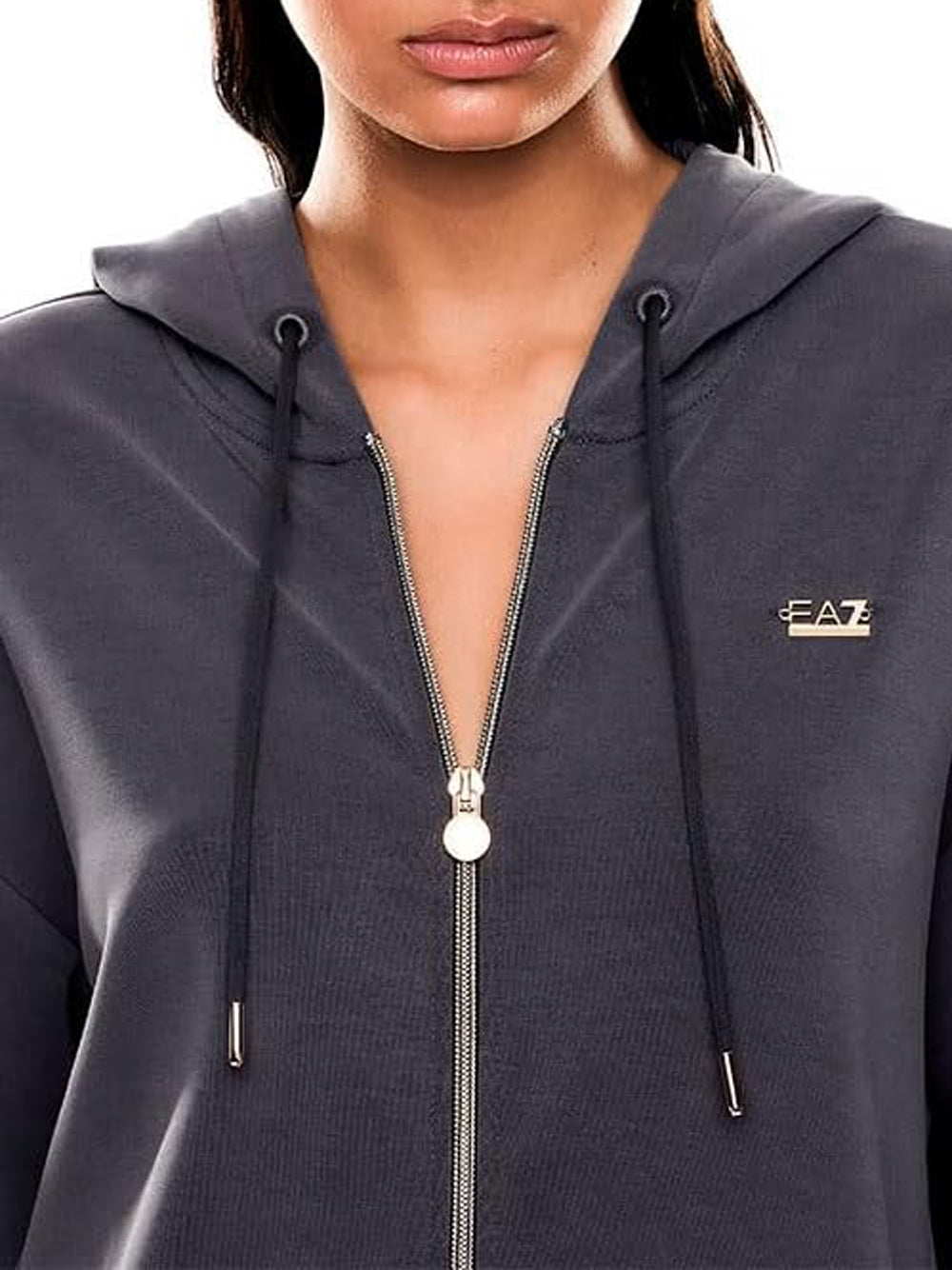 EA7 Felpa Donna - modello 7W000192AF12643 Grigio