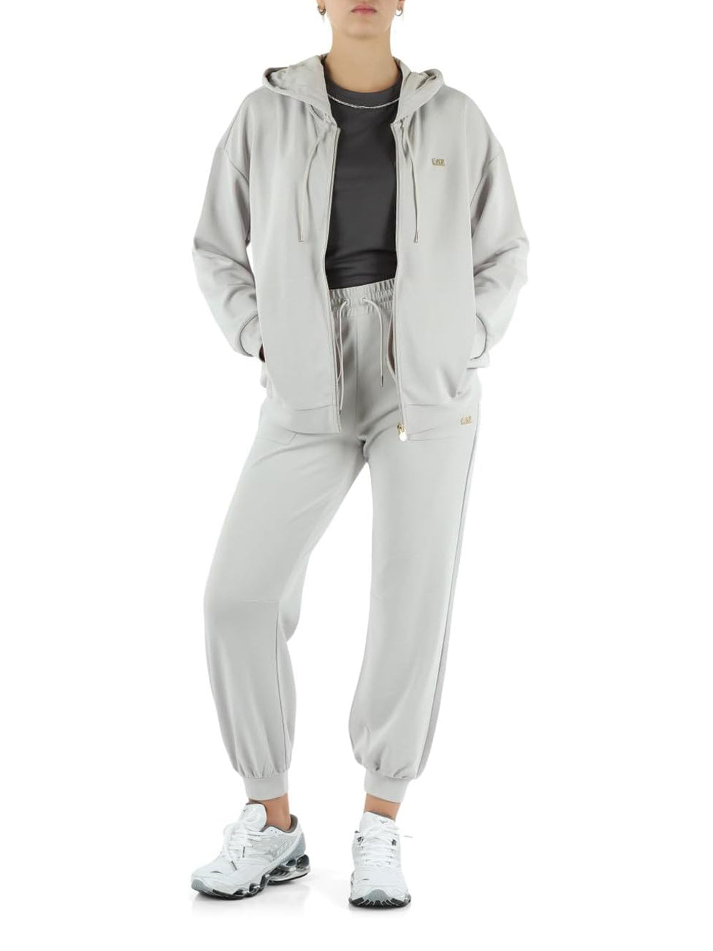 EA7 Felpa Donna - modello 7W000192AF12643 Grigio