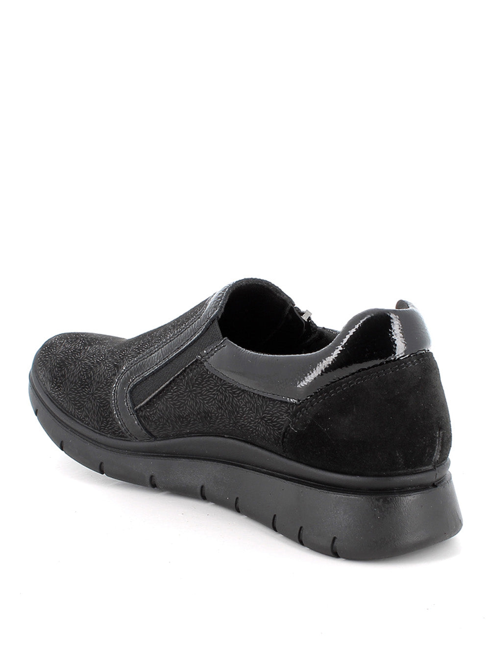 ENVAL SOFT Sneakers con zip Donna - modello 8775100 Nero