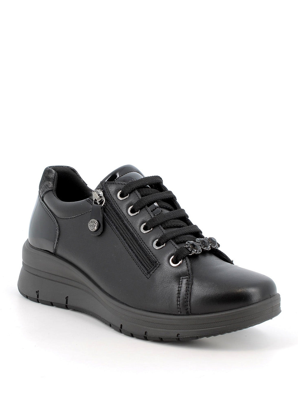 ENVAL SOFT Sneakers con zeppa Donna - modello 8777900 Nero