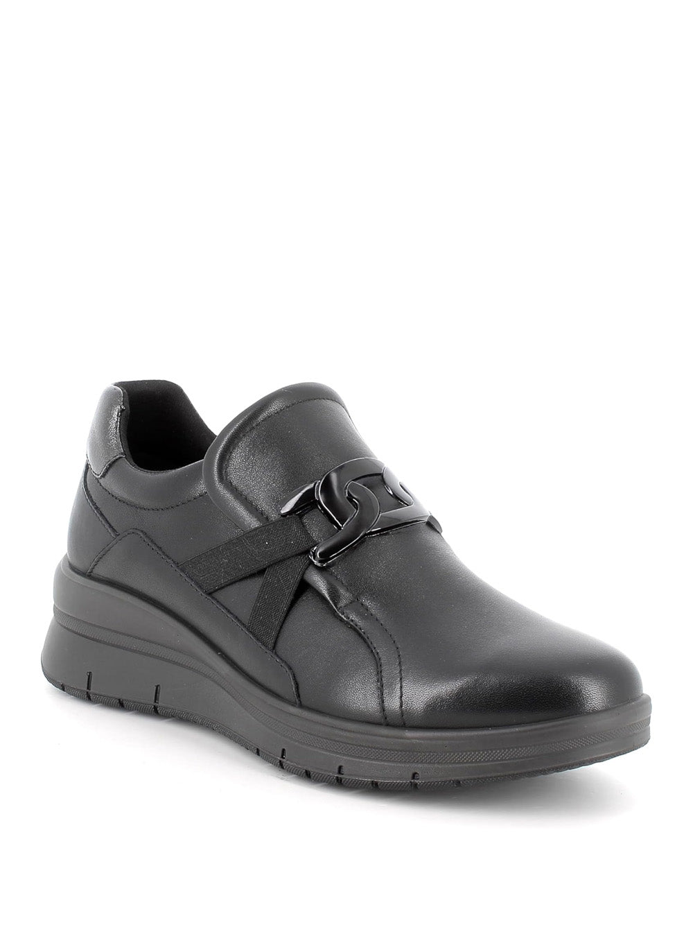 ENVAL SOFT Mocassini con zeppa Donna - modello 8778000 Nero