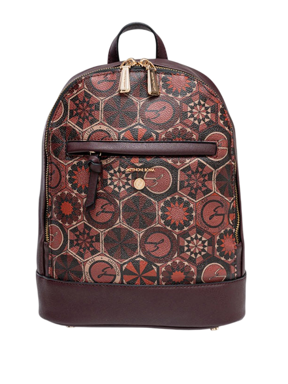 GATTINONI Borsa a Zainetto Donna - Bordò modello BINTD8006WZT Bordeaux