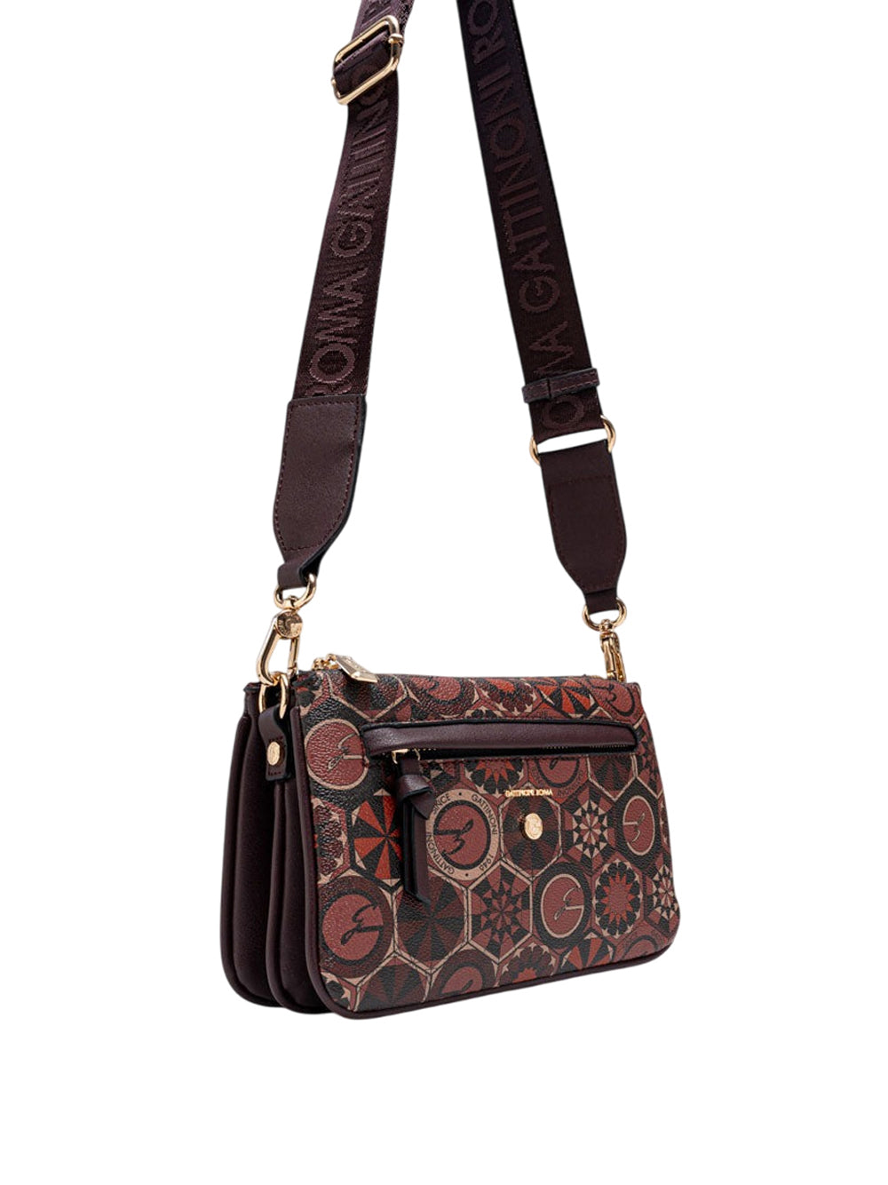 GATTINONI Borsa a Tracolla Donna - Bordò modello BINTD8391WZT Bordeaux