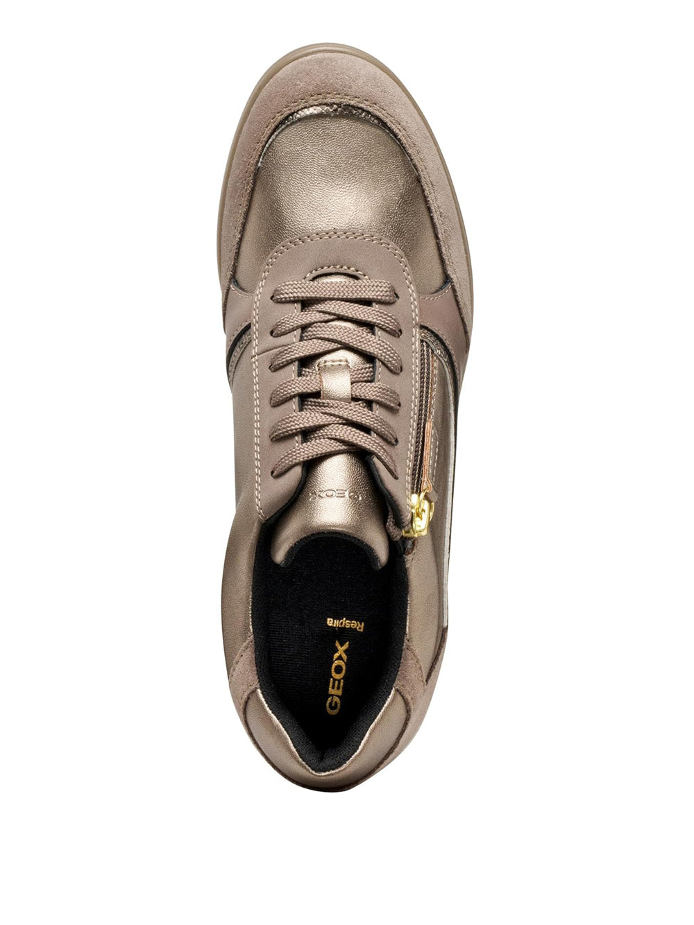 GEOX Sneakers con zeppa Donna - Taupe modello D46RAA 0AJ22 Marrone