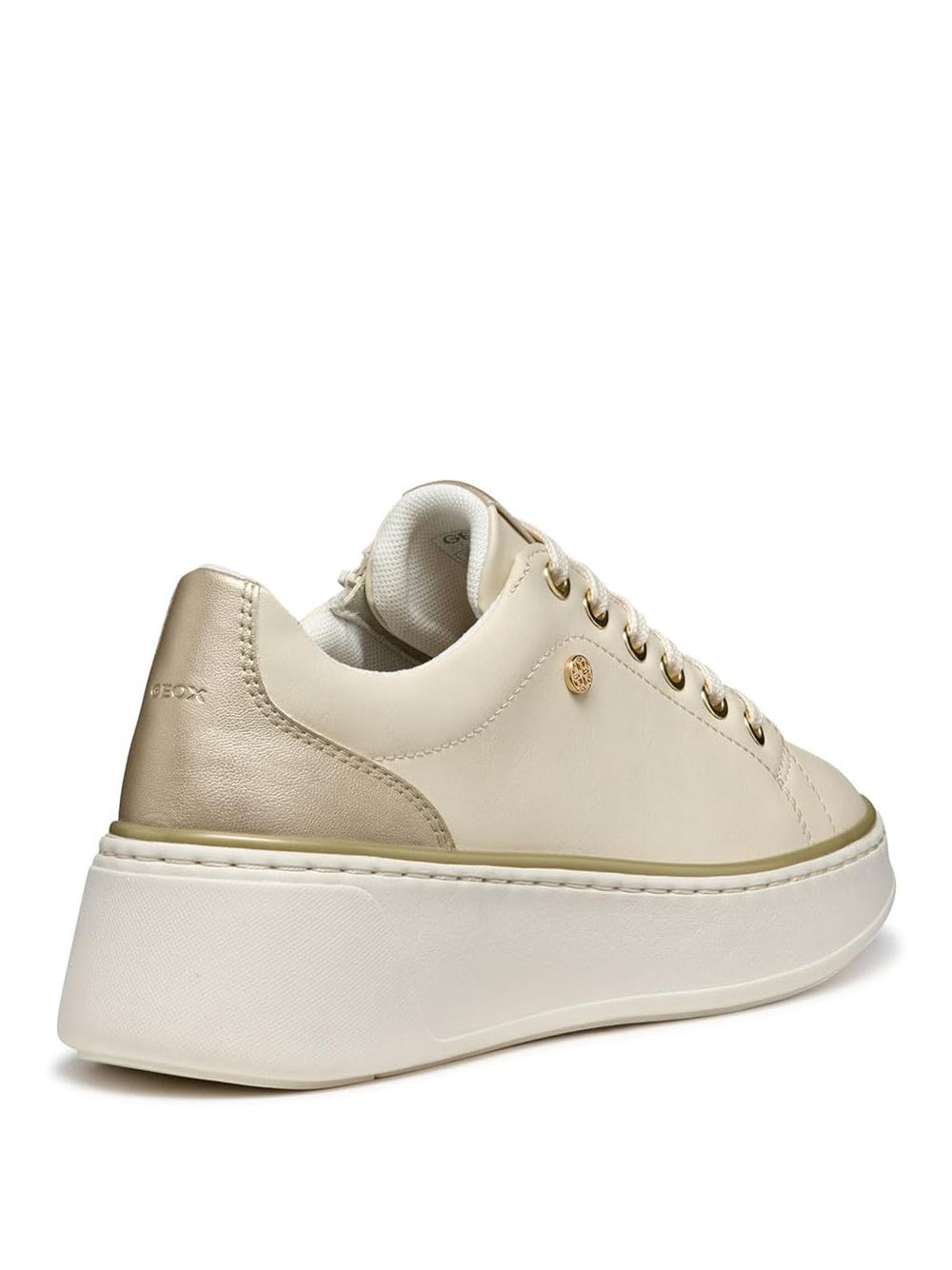 GEOX Sneakers platform Donna - modello D55YHA 054AJ Beige