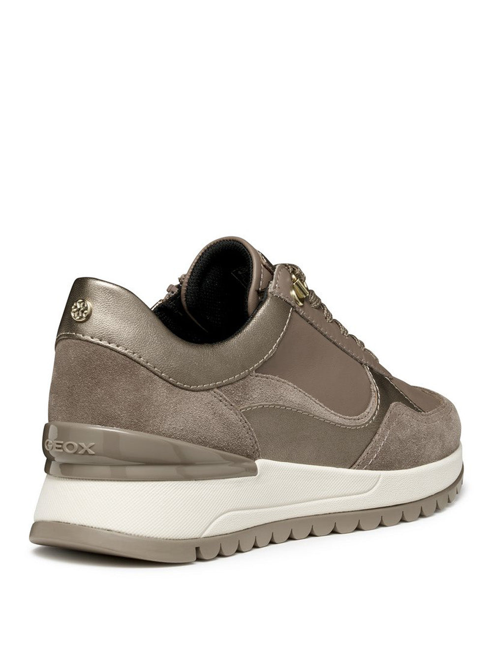GEOX Sneakers con zeppa Donna - Taupe modello D5600A 8522 Marrone