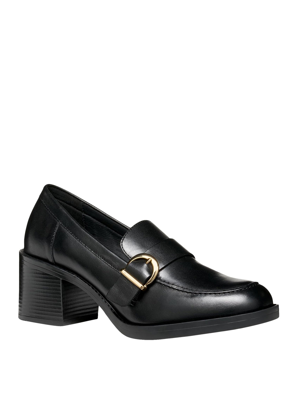 GEOX Mocassini con tacco Donna - modello D56XXC 43 Nero