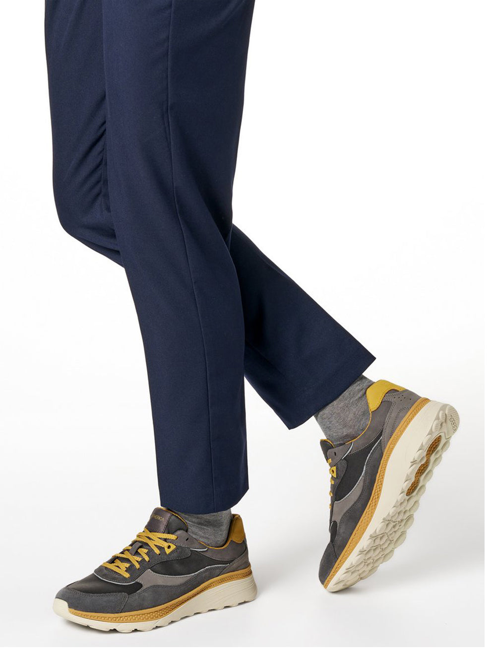 GEOX Sneakers Spherica Uomo - modello U56HUA 0CQ22 Grigio