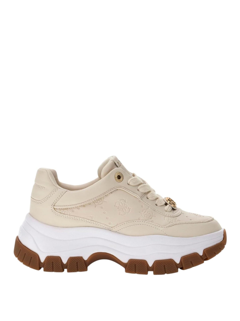 GUESS Sneakers Donna - modello FLFBRTPEL12 Bianco