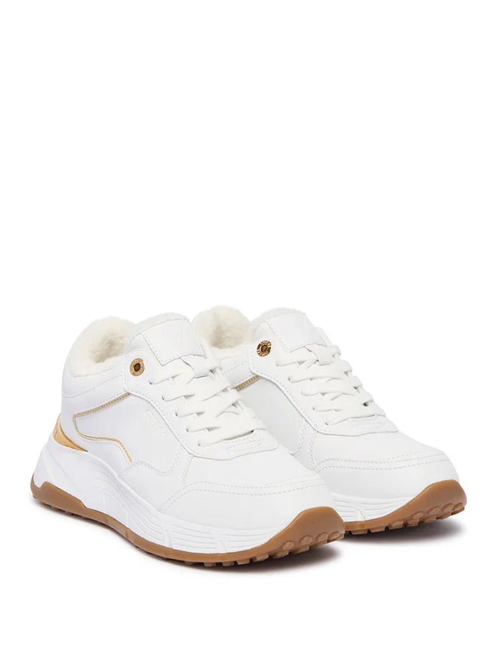 GUESS Sneakers Donna - modello FLFRREELE12 Bianco